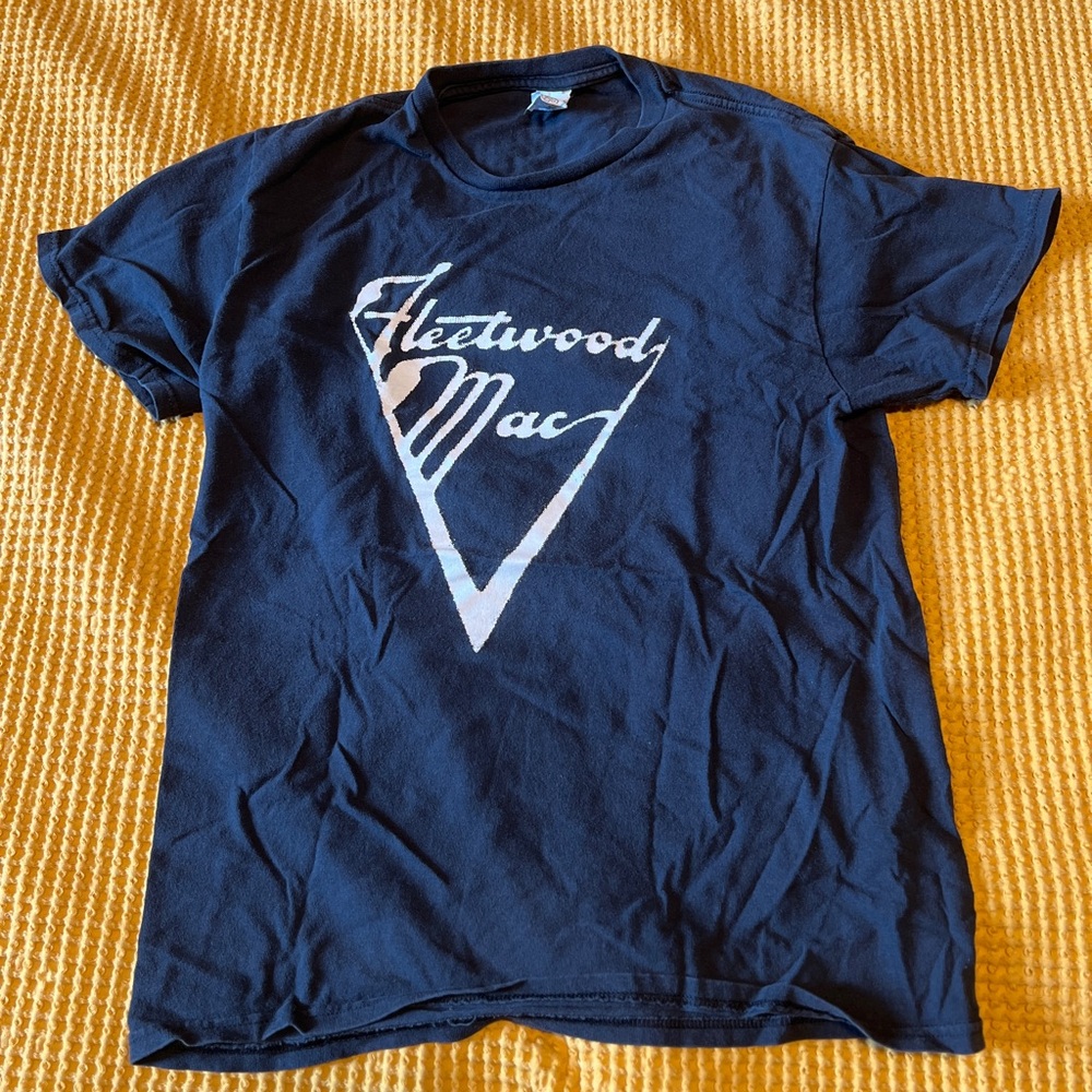 Black Fade Fleetwood Mac T-Shirt By Delta- VINTAGE